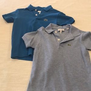 Lacoste boys shirts